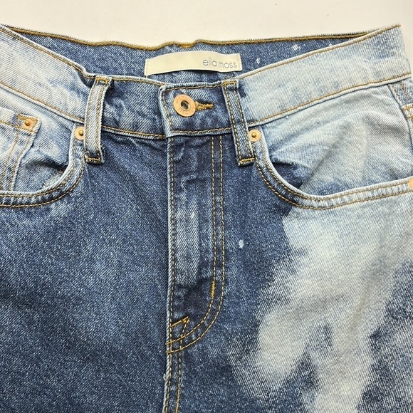 Ella Moss High Waist Straight Ankle Size 26 - Picture 15 of 16